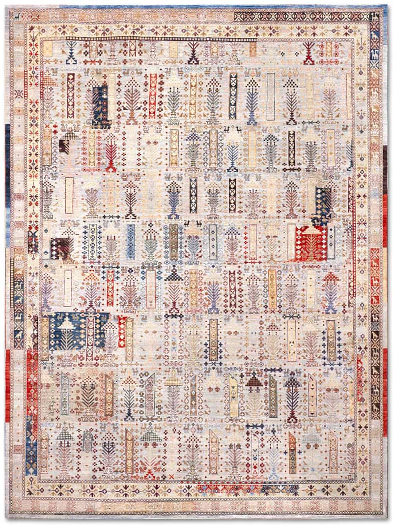 Tapis fait main de luxe Soul | Taille: 183 x 274 cm