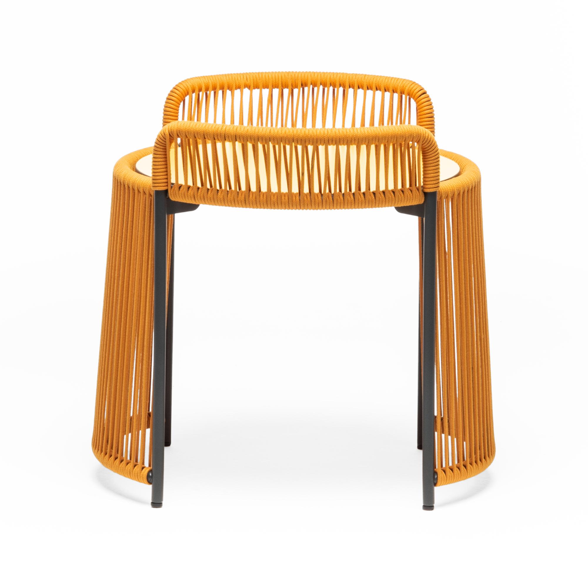 Table Basse de Jardin Jaune Altana SM