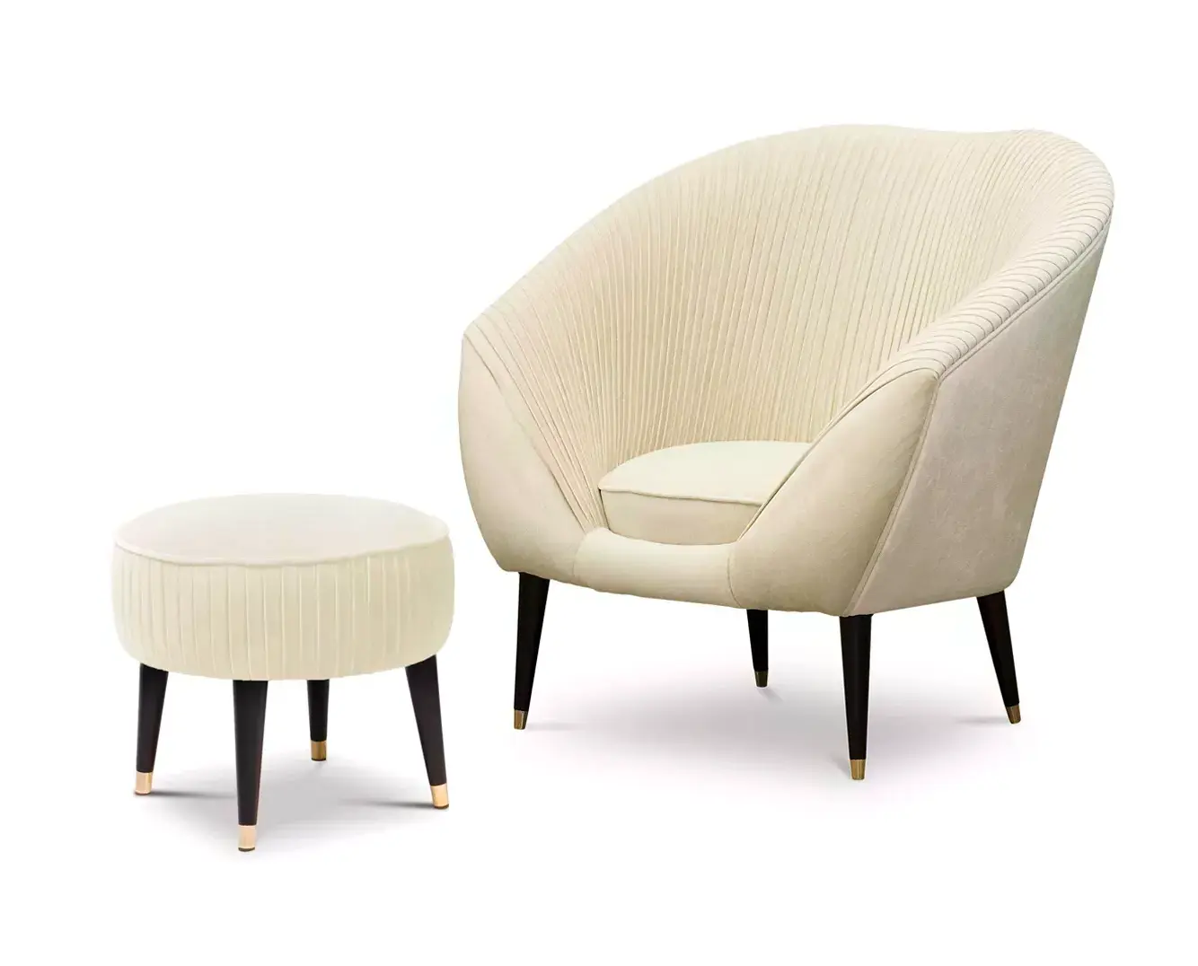 Chaise & Repose-Pieds Audrey