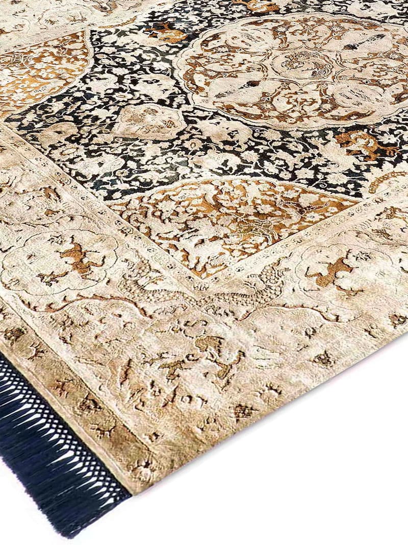 Tapis noué main Gold Luxe