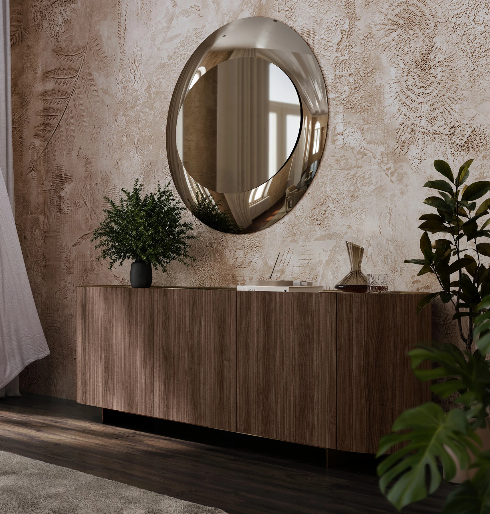 Buffet Lingotto en bois