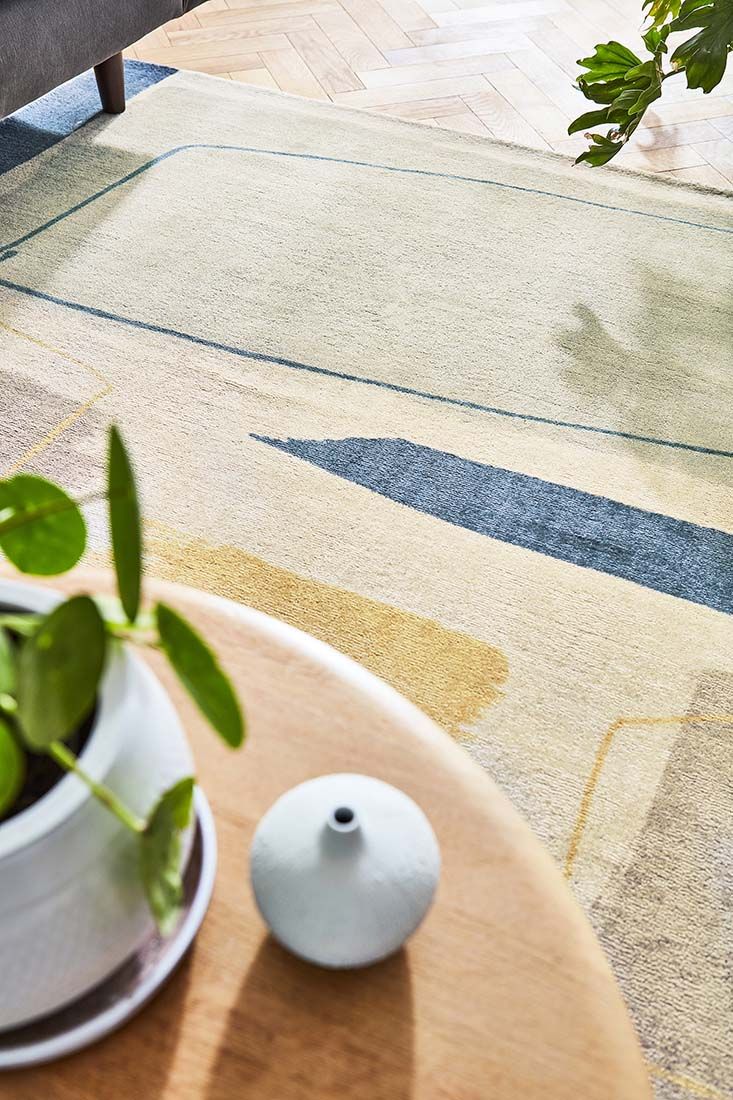 Tapis Composition Papaye 23706