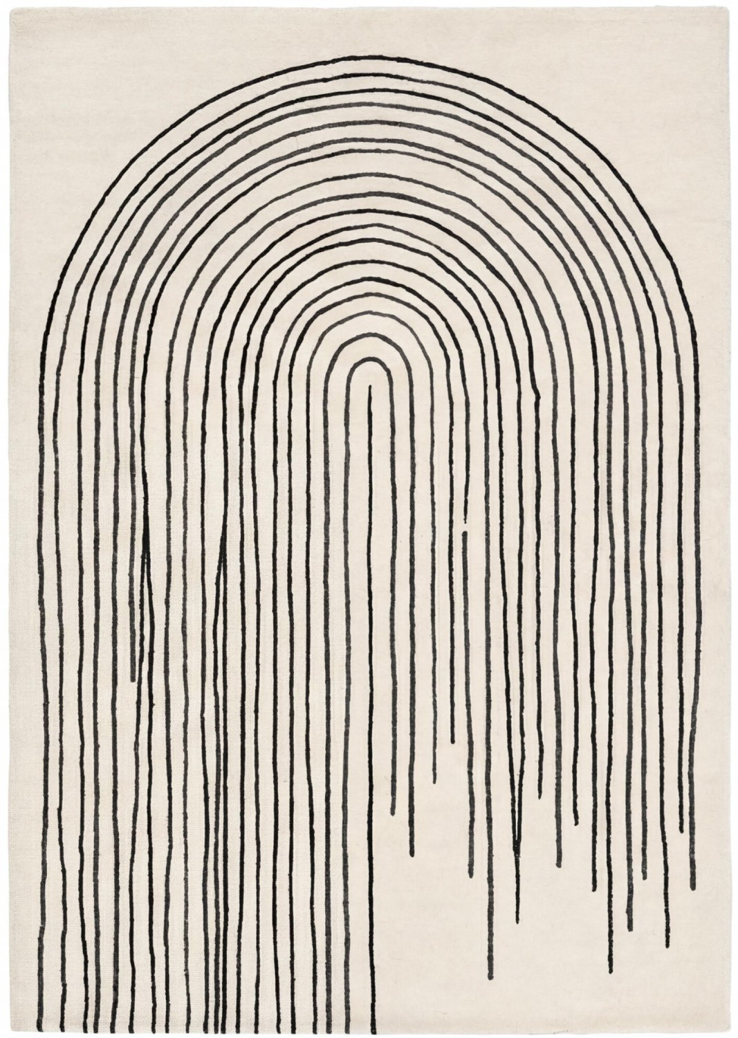Tapis de luxe Arcade Lines Ivory
