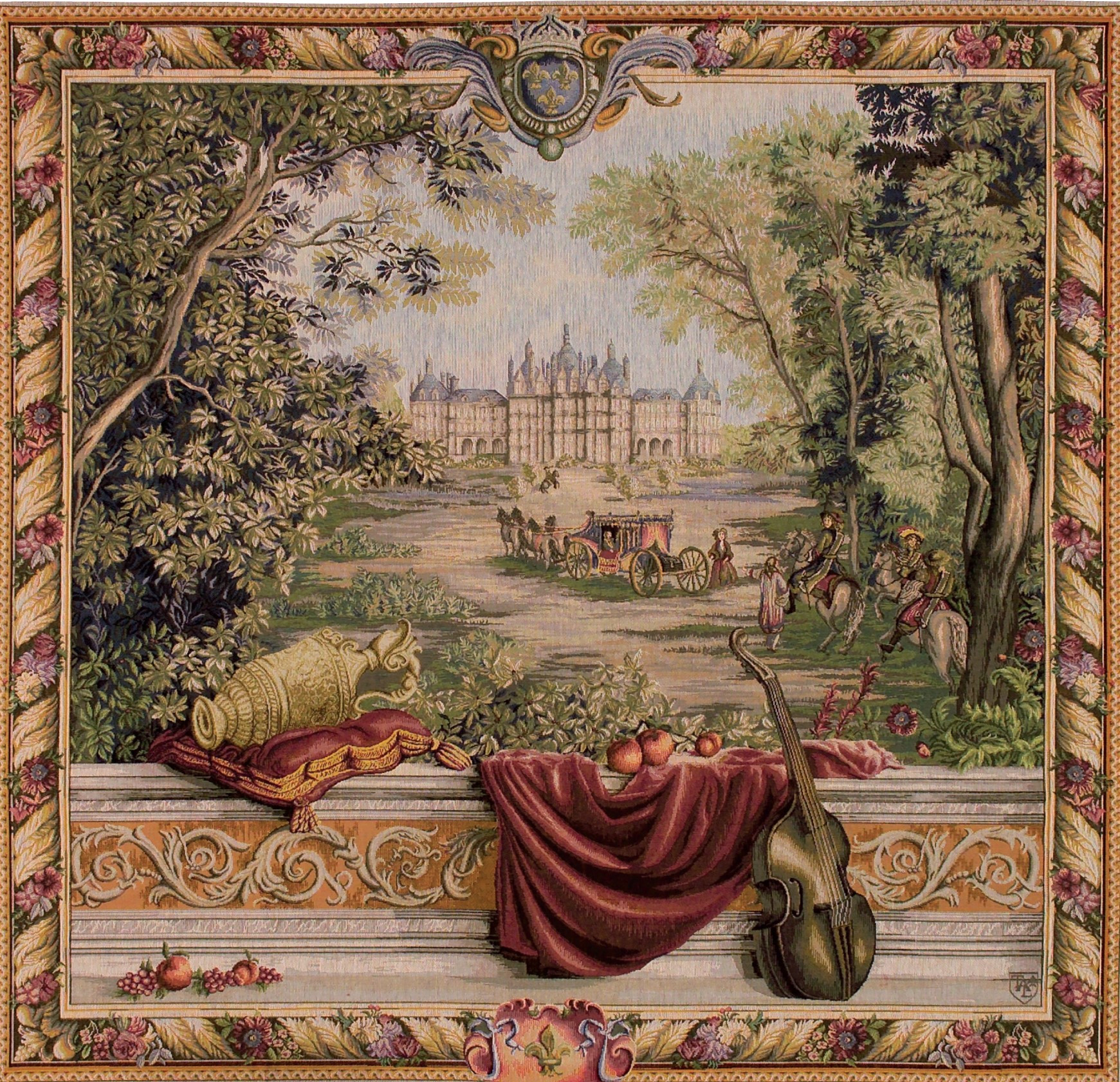 Tapisserie Verdure au Château (Carré)