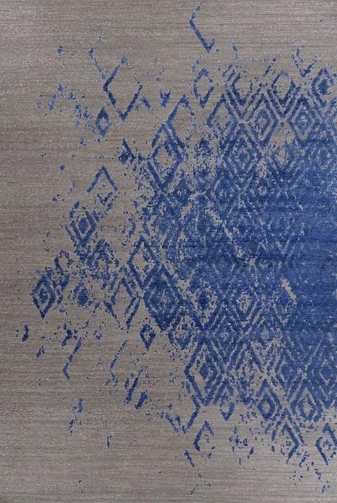 Tapis Indien en Soie de Bambou
