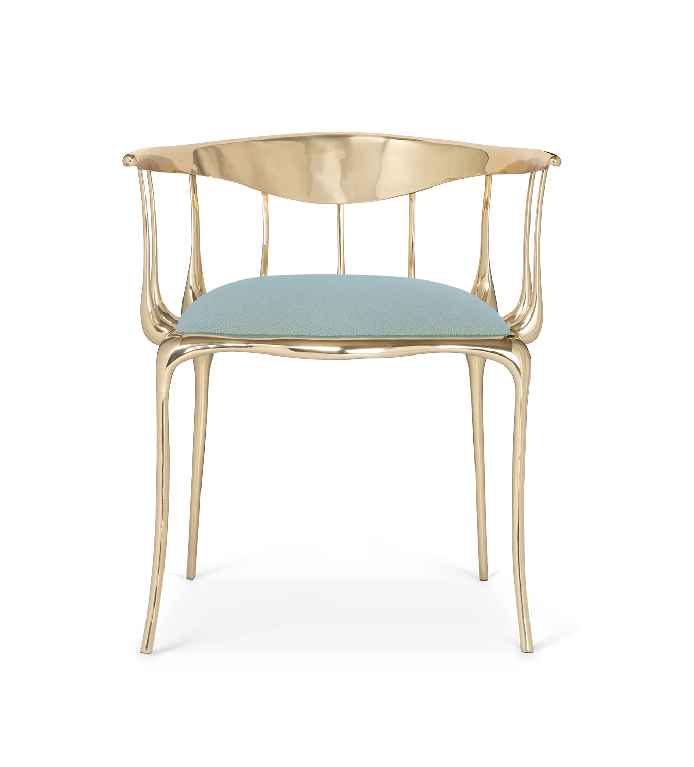 Chaise Luxe Bleu Clair