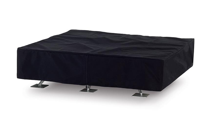 Brasero Toast | Finition: Marron vintage | Dimensions: 160 × 160 cm