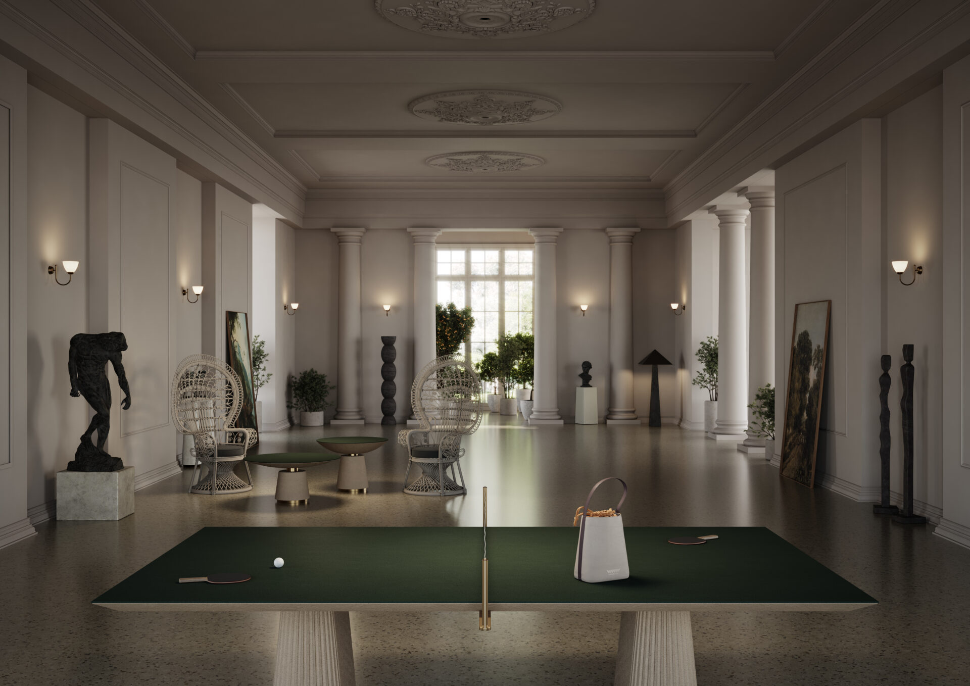 Table de Ping-Pong Intérieur/Extérieur Egeo