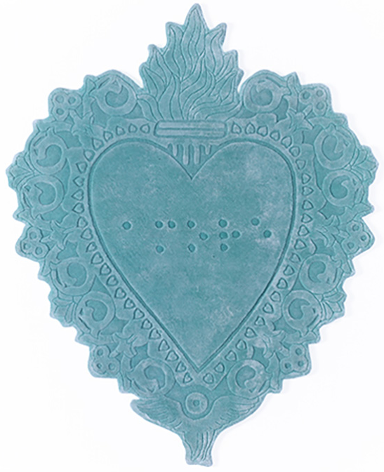 Tapis Devotion Turquoise