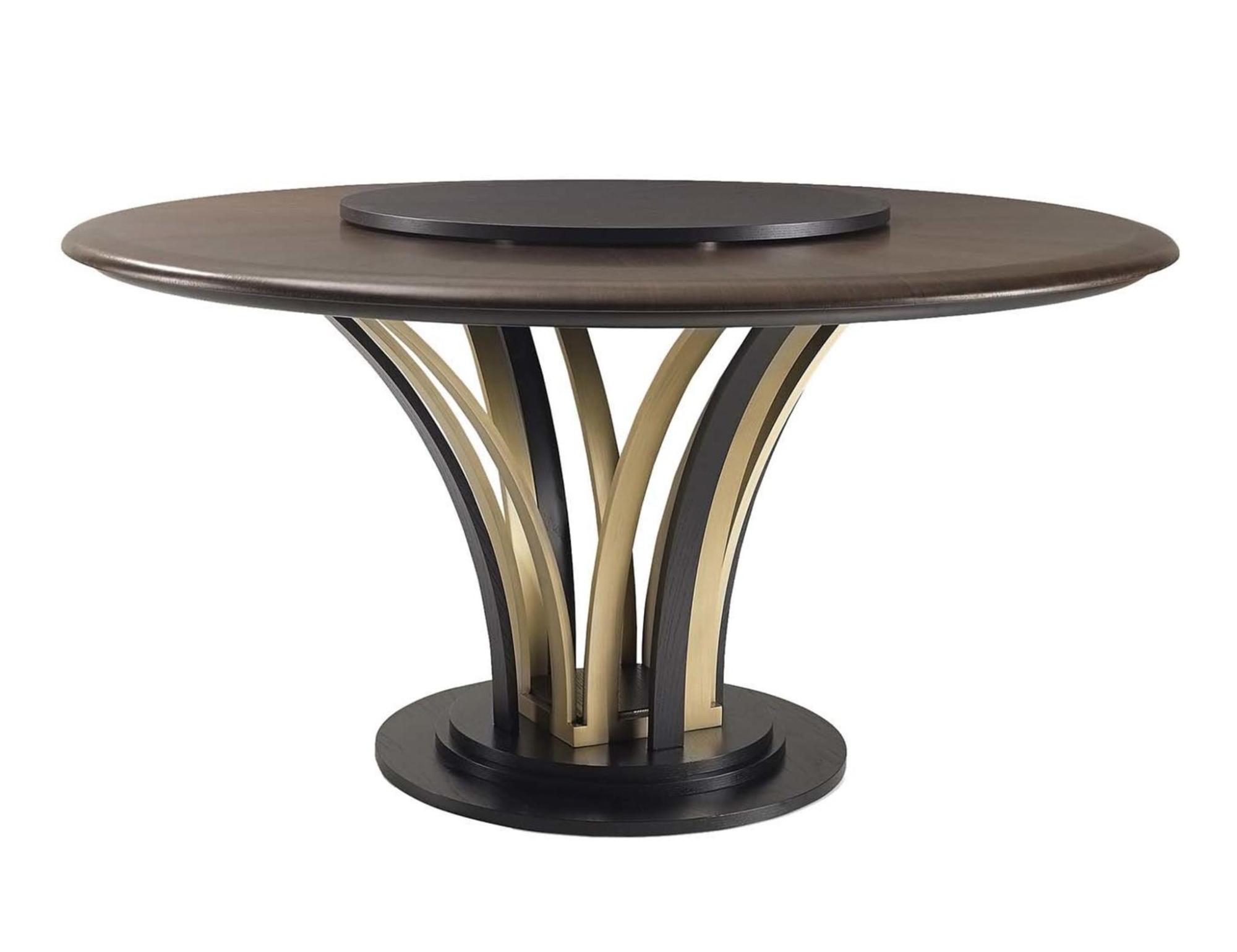 Table À Manger Ronde Dilan | Configuration: Sans plateau tournant
