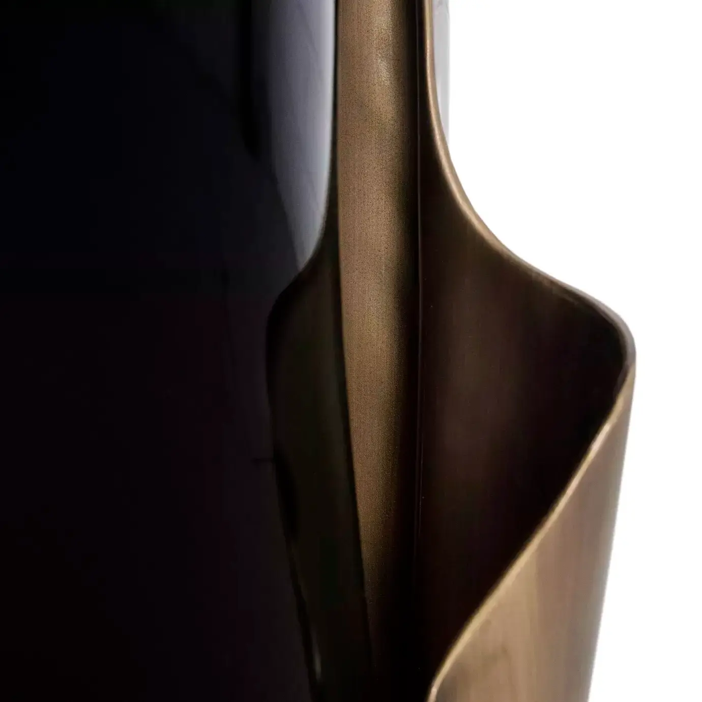 Table d’Appoint Yasmine Feuille d’Or Vieillie