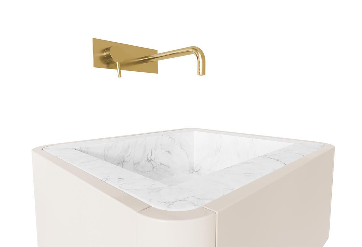 Lavabo Sur Colonne Zen