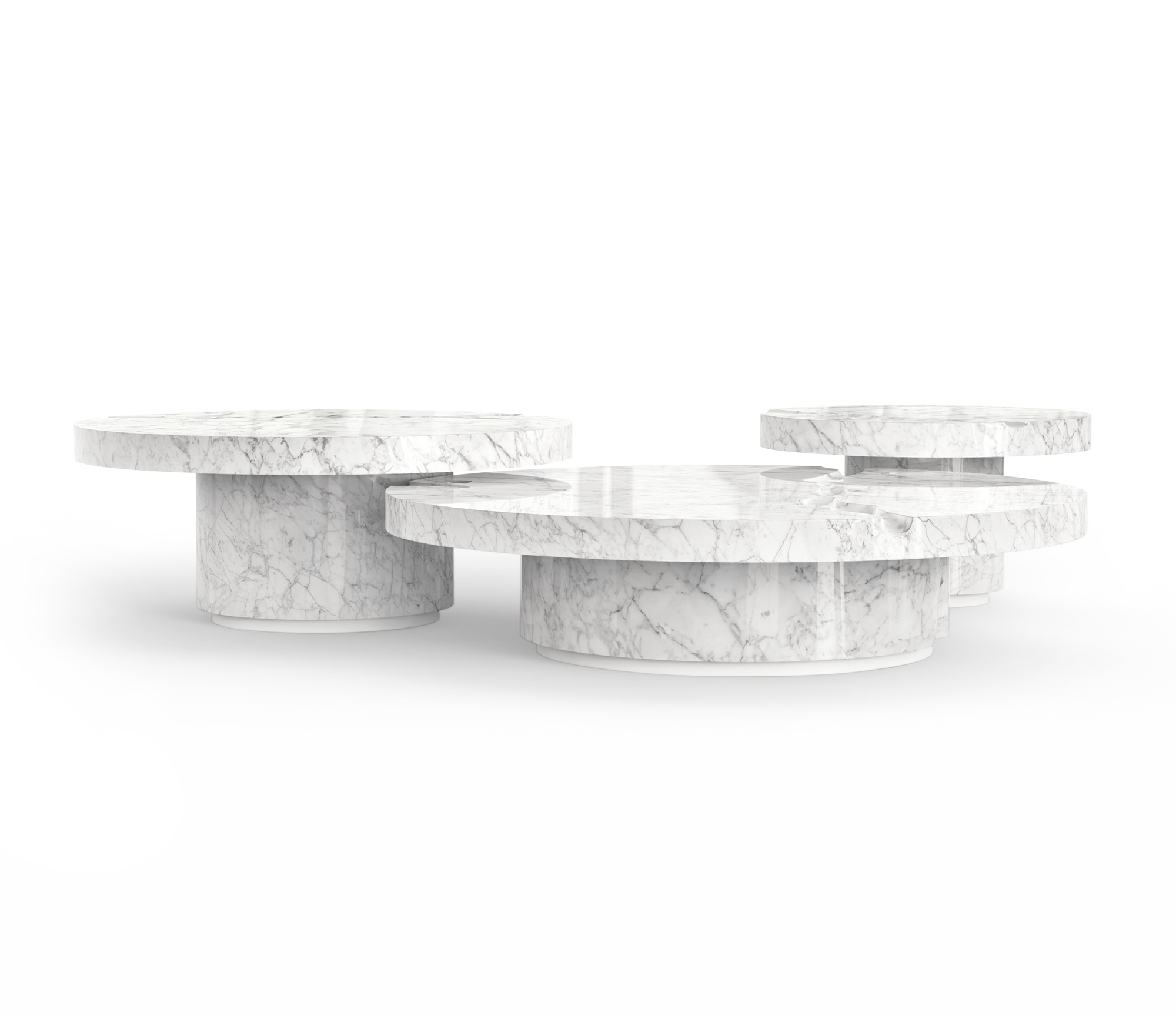 Tables Dominion Carrara x3