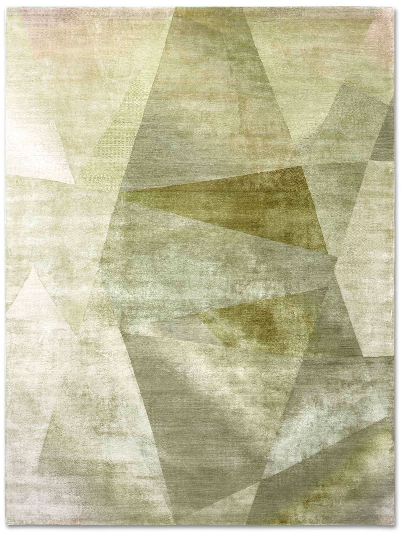 Tapis noué main de luxe Crystal