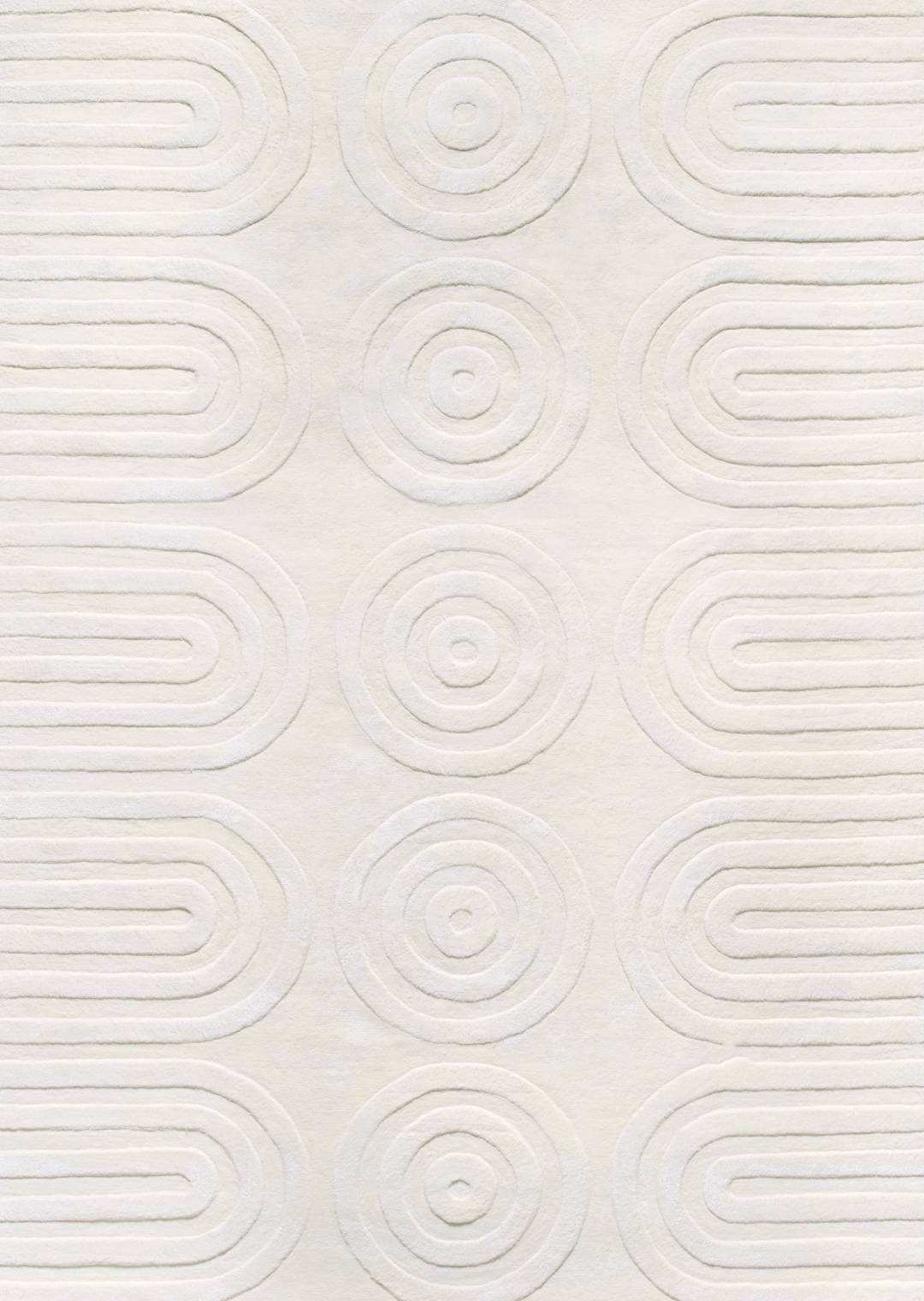 Tapis Soleil Porcelaine