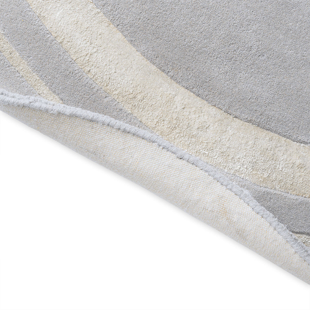 Tapis rond Redbrook Argenté