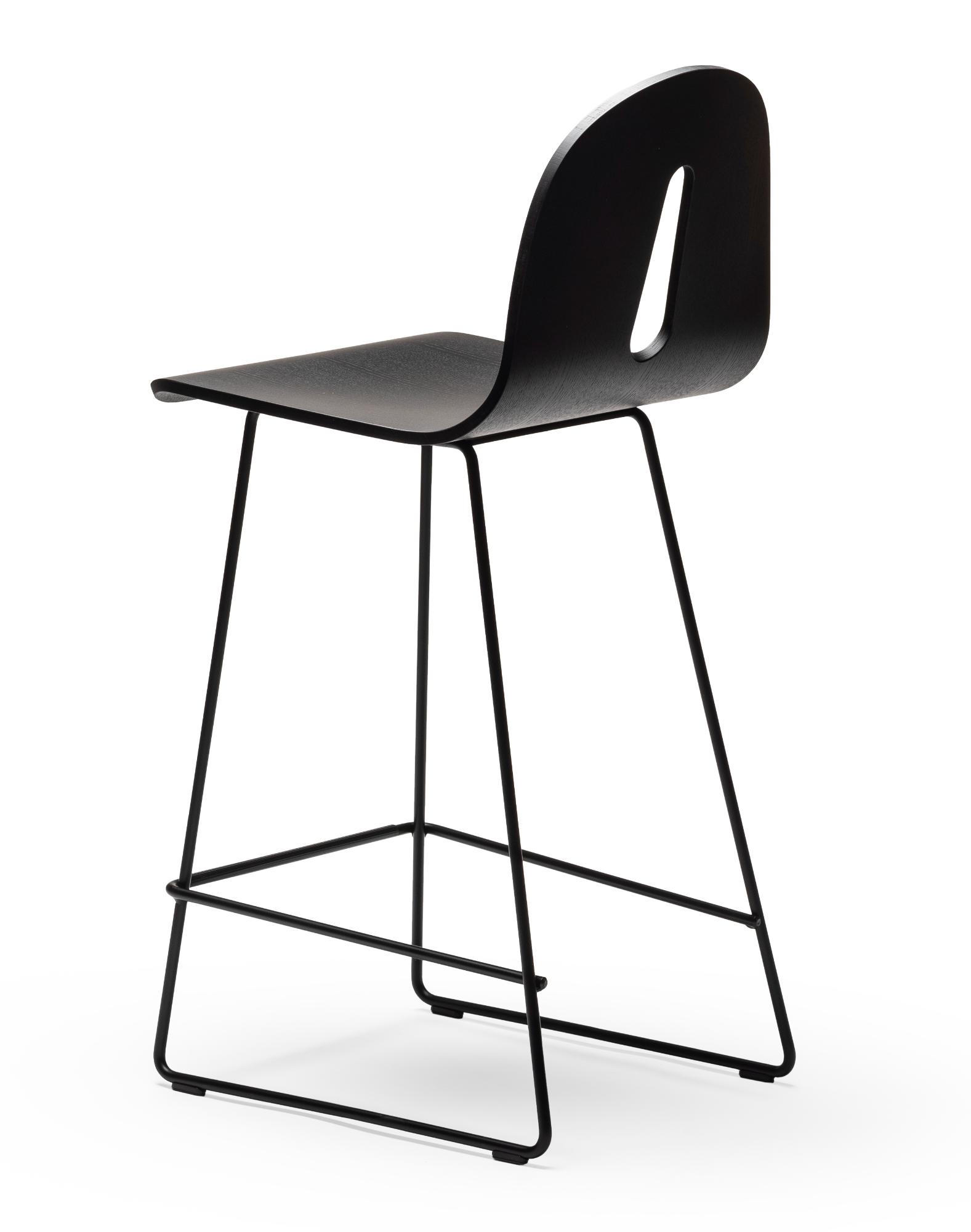 Tabouret de Bar Gotham Woody SL SG-65 Frêne Noir