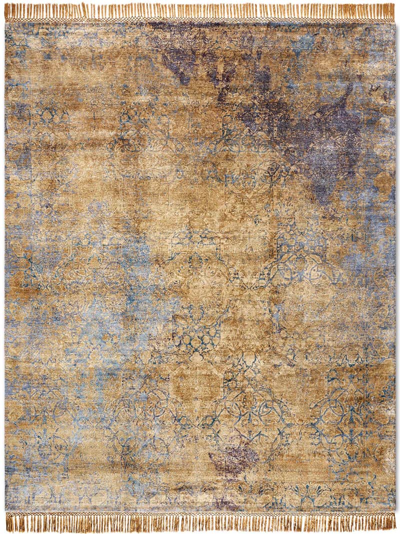 Tapis tissé main Ferahan Éclaboussé