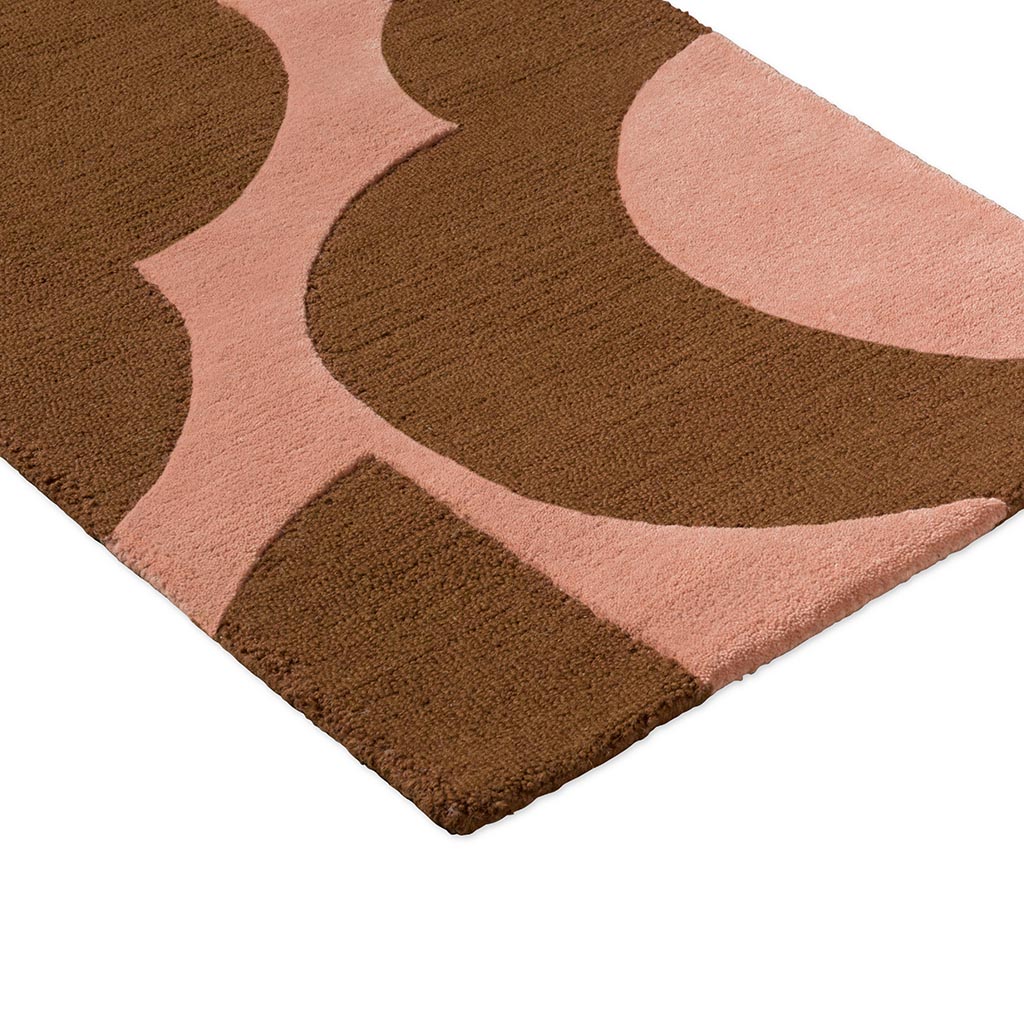 Prism Flower Pink / Terracotta Tapis