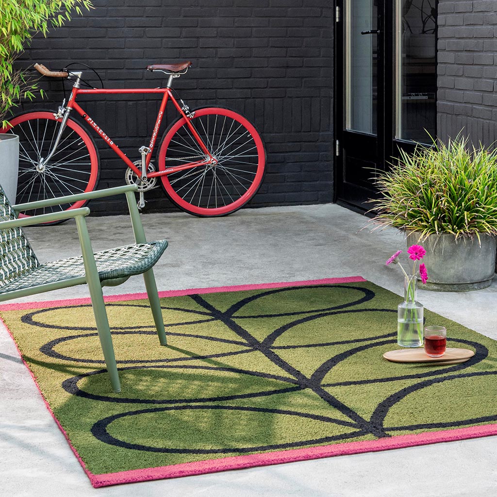 Tapis Tige Linéaire Olive Extérieur
