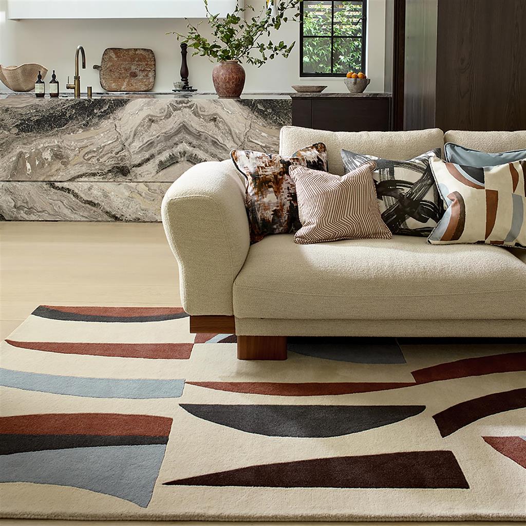 Tapis Torillo Bleuet/Noyer