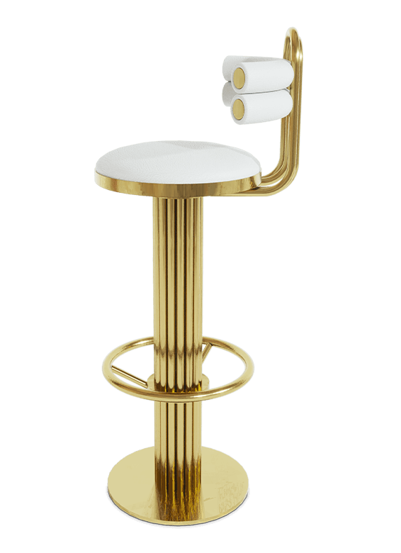 Tabouret de Bar Kelly Demi-Lune Tabouret de Bar Kelly Demi-Lune