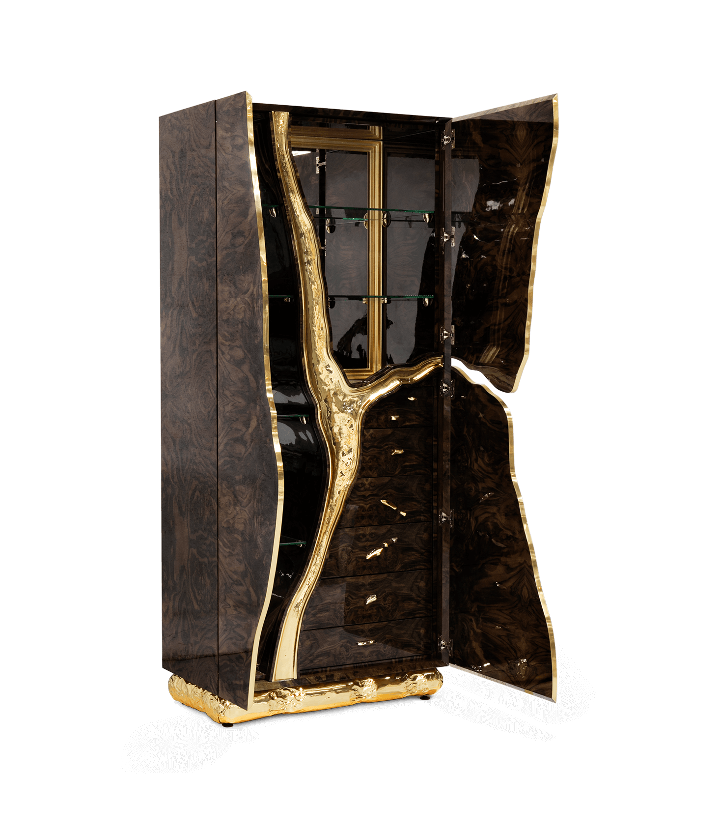 Armoire en Noyer Fissure