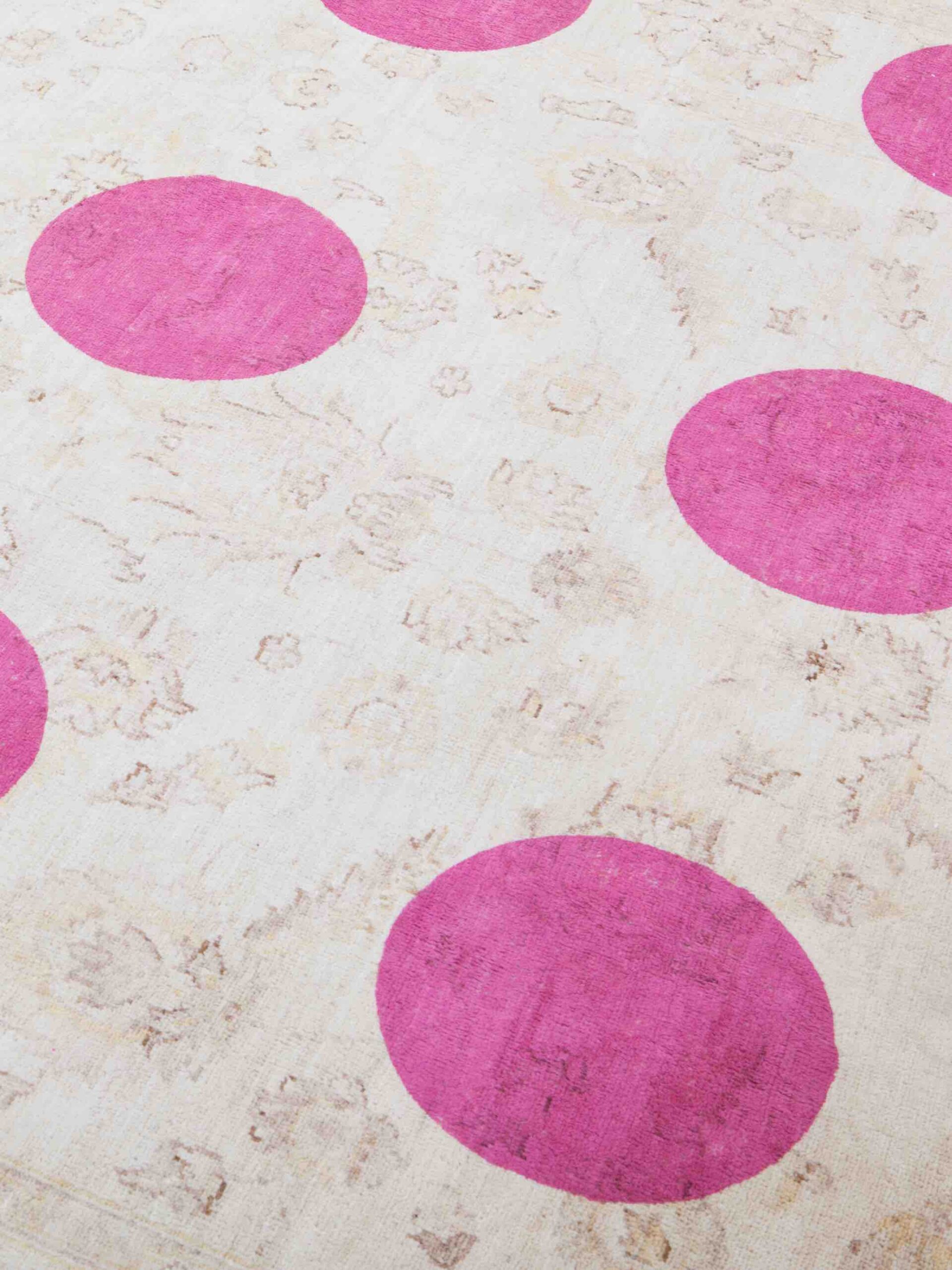 Tapis Double Couche Rose