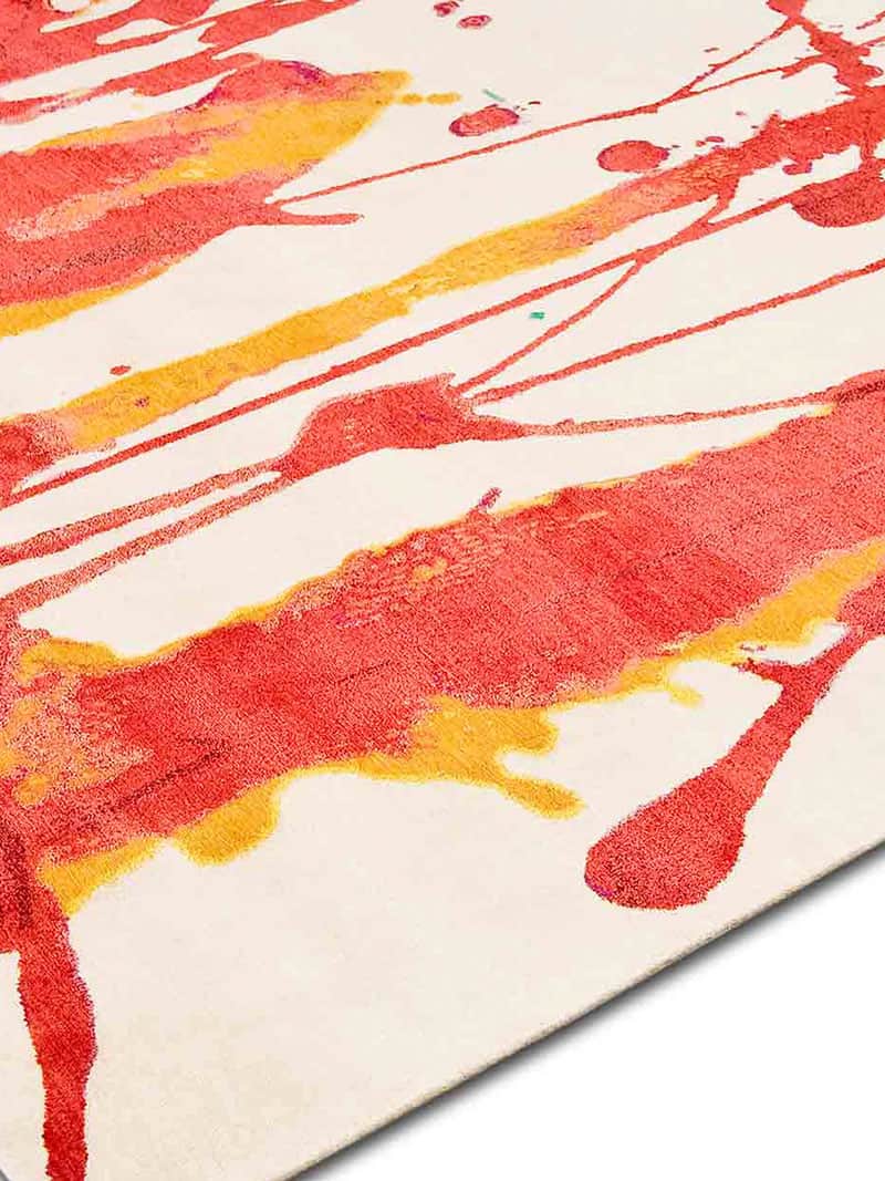 Tapis fait main de luxe Splash | Taille: 300 x 400 cm