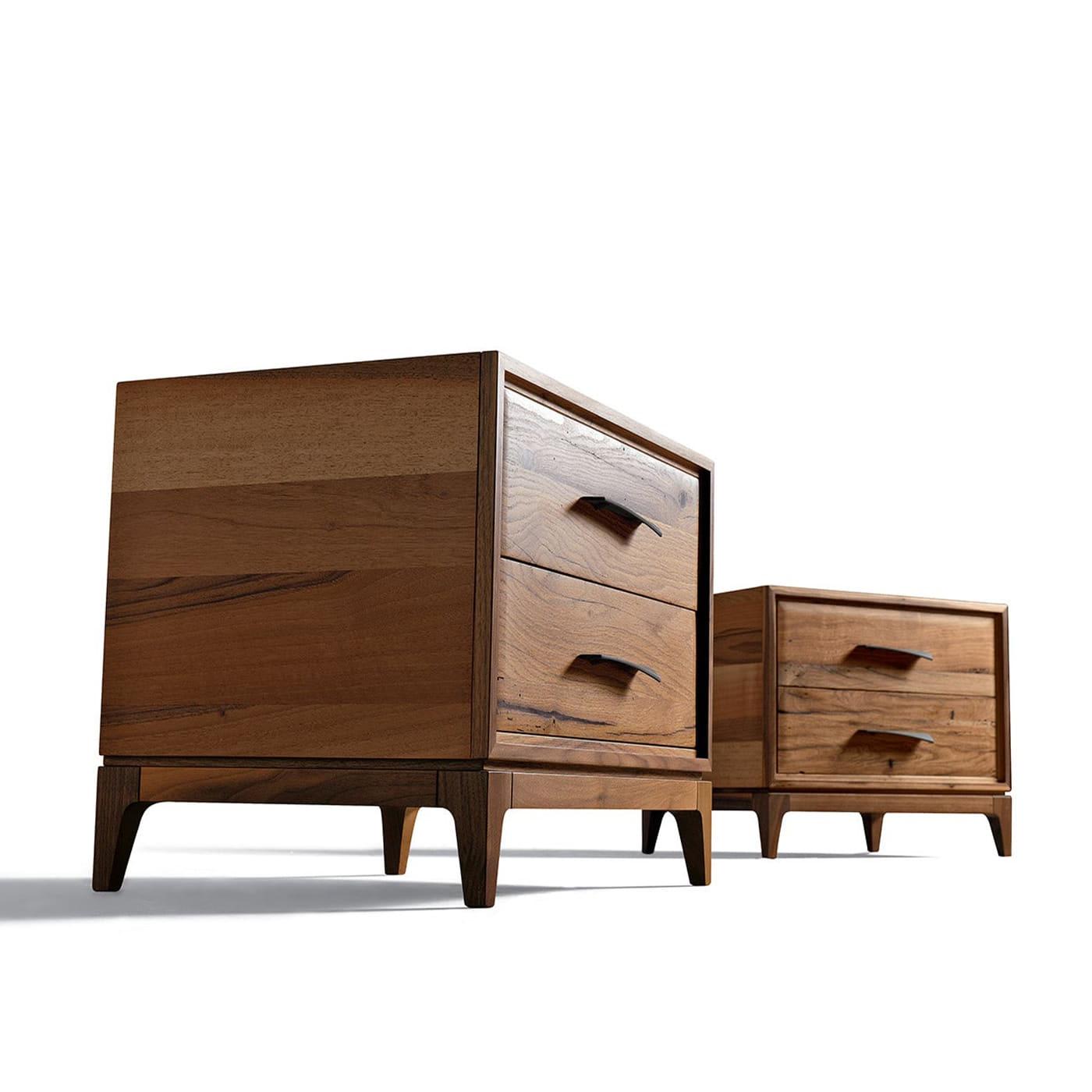 Table de Chevet Binario Marron