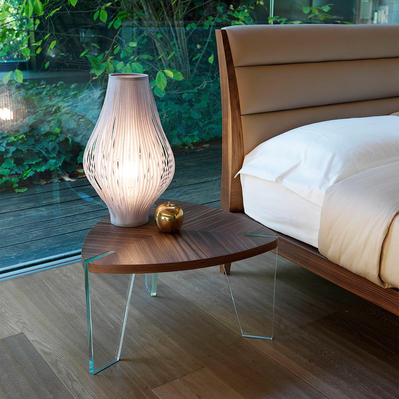 Table Basse Sospeso Marron | Dimensions: Ø 60 cm
