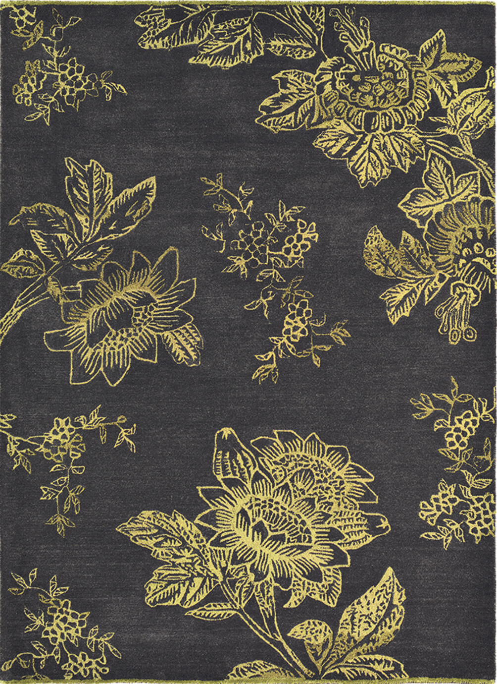 Tapis Tonquin Charbon 37005