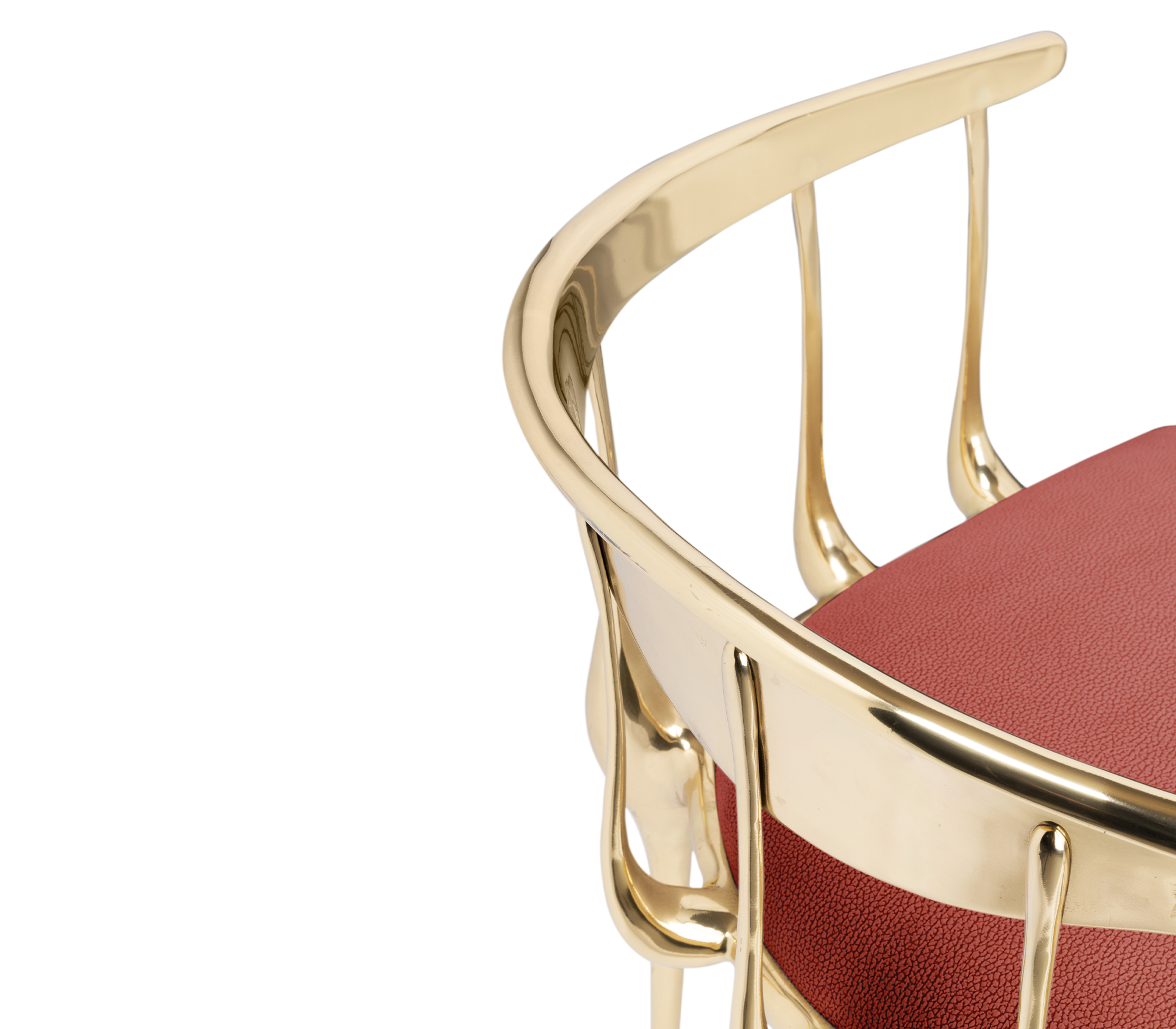 Chaise Luxe Bordeaux