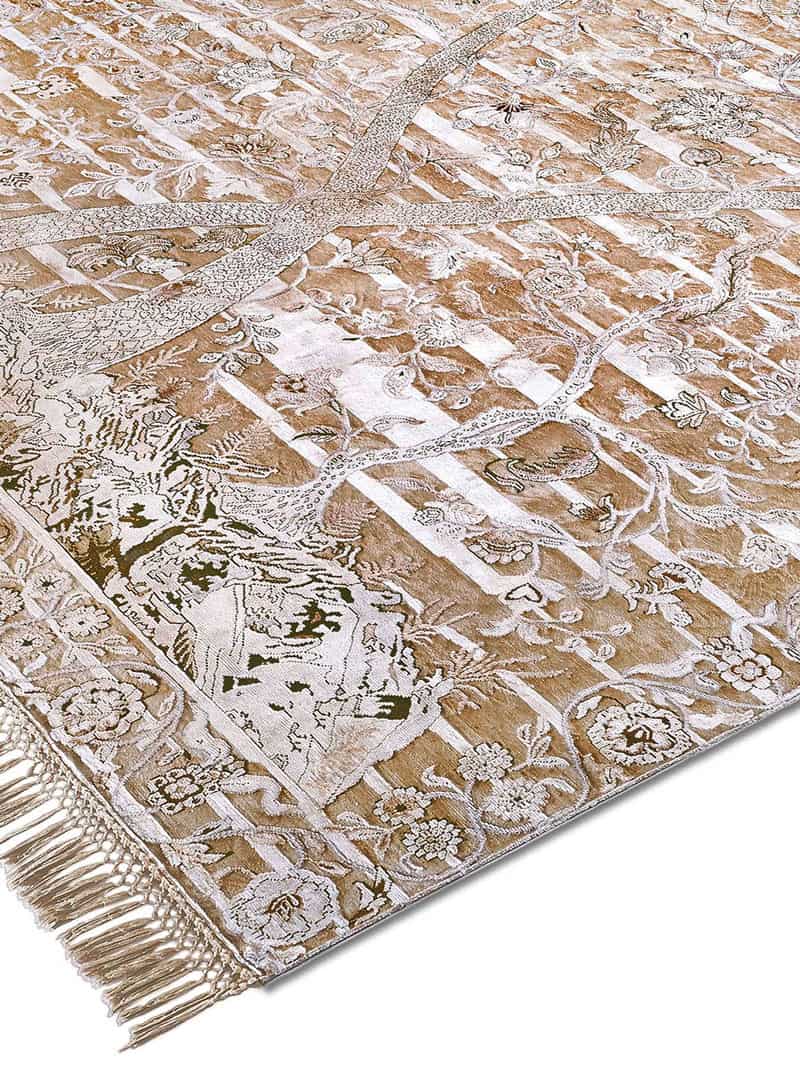 Tapis de luxe fait main Or