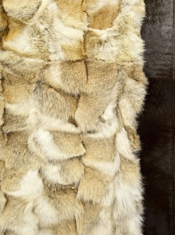 Tapis Loup Jaune 820 | Taille: 210 x 210 cm
