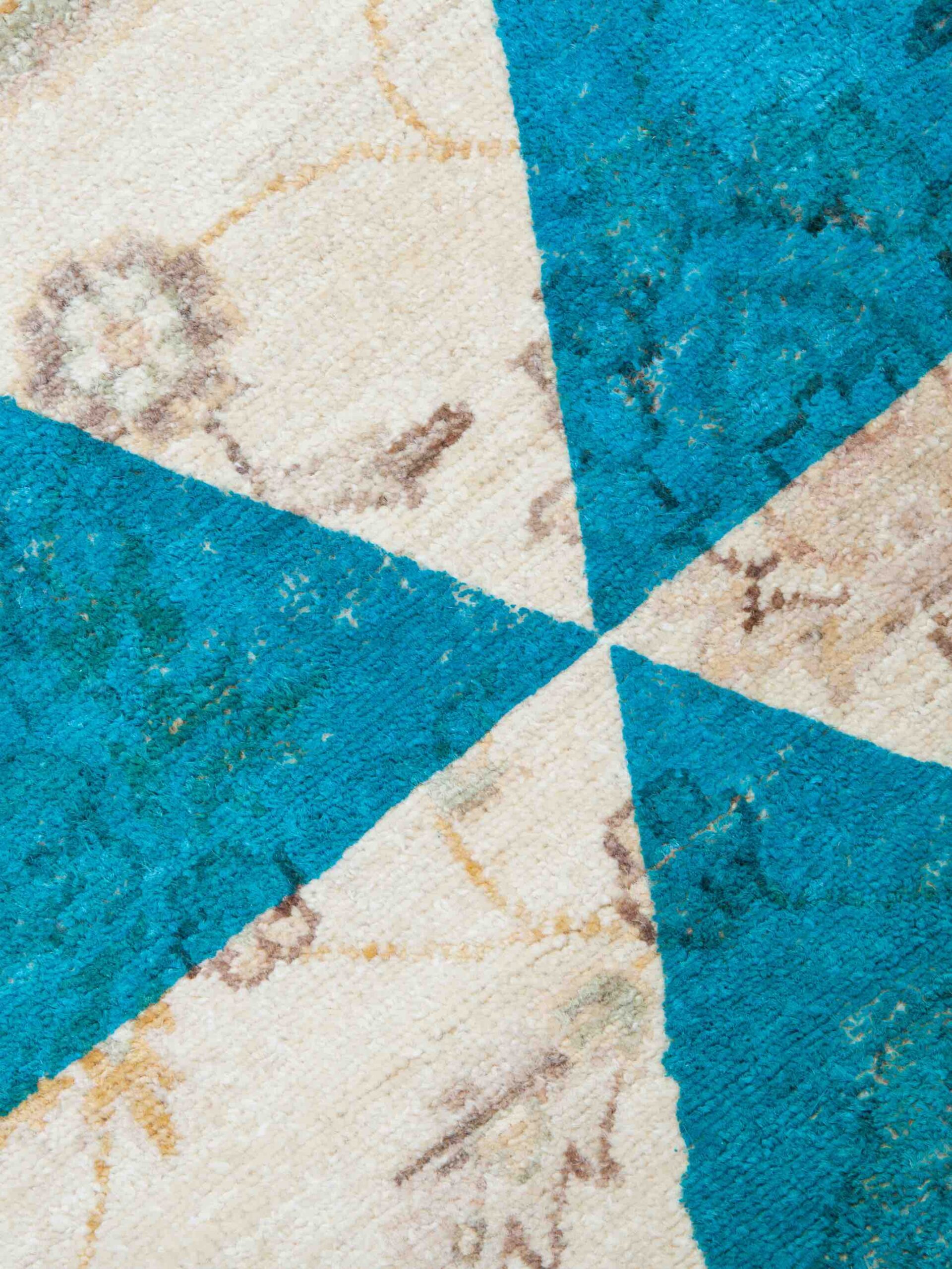 Tapis Double Couche Bleu