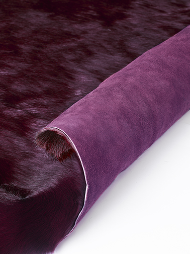 Cuir Naturel Violet Foncé