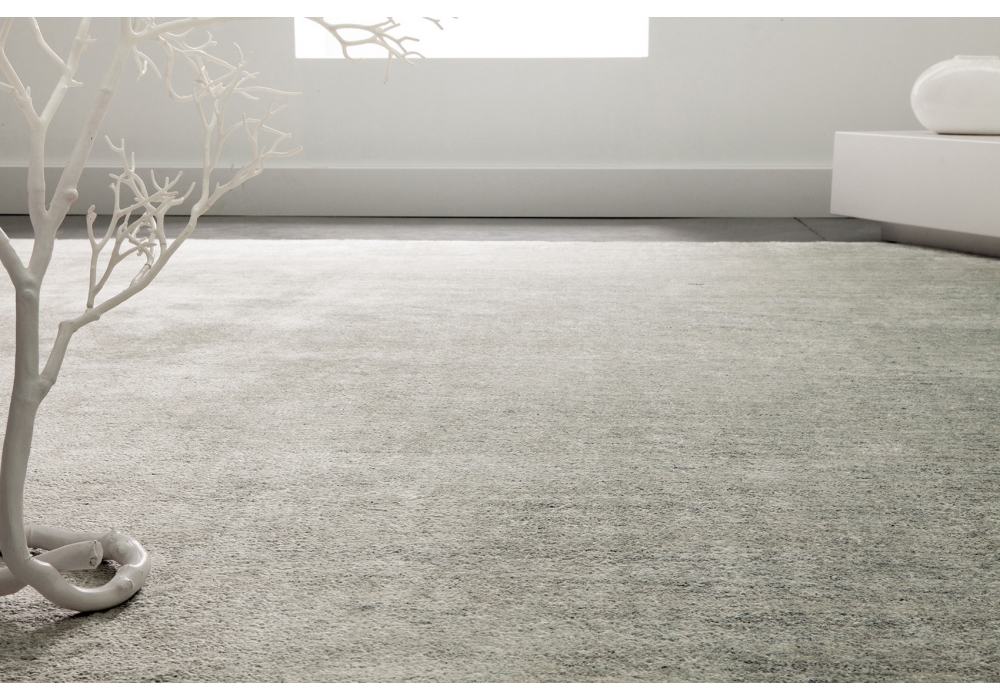 Tapis Bergen en Soie Végétale Tissé Main