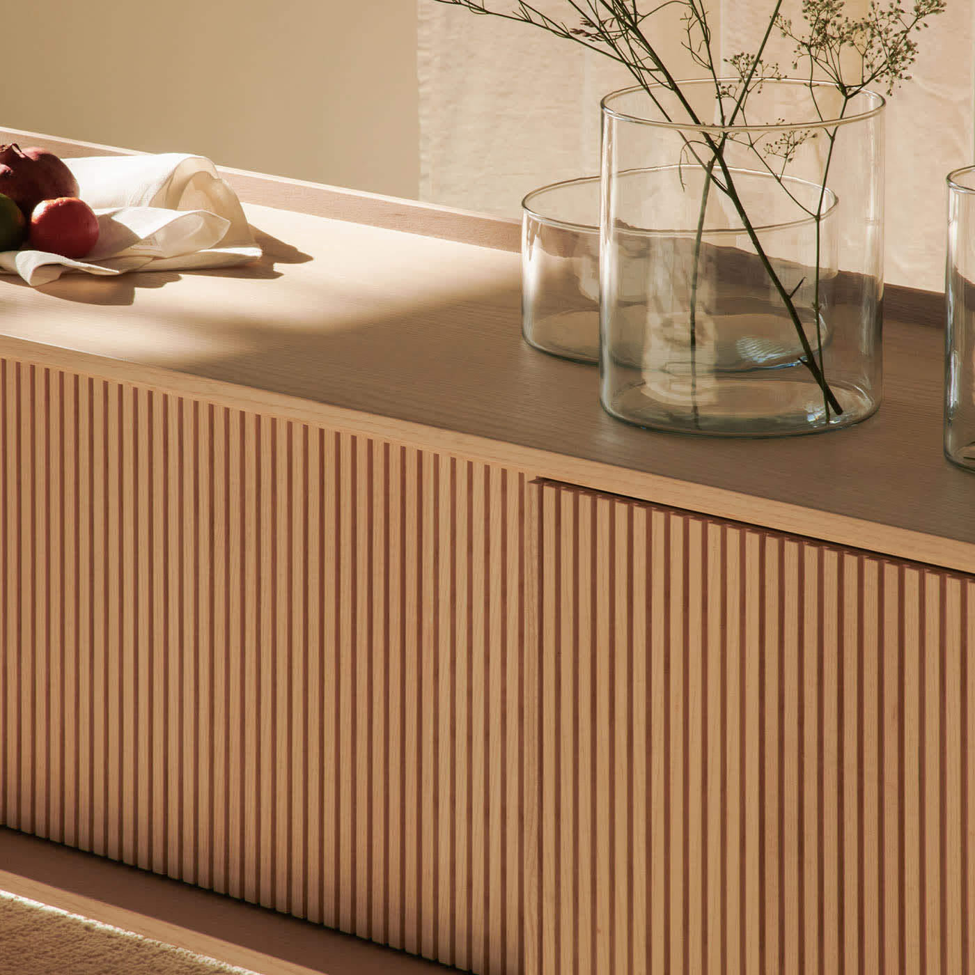 Buffet Bas Sipario Naturel 2 Portes