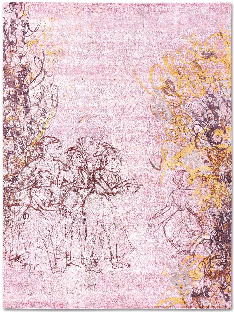Tapis tissé main Dance