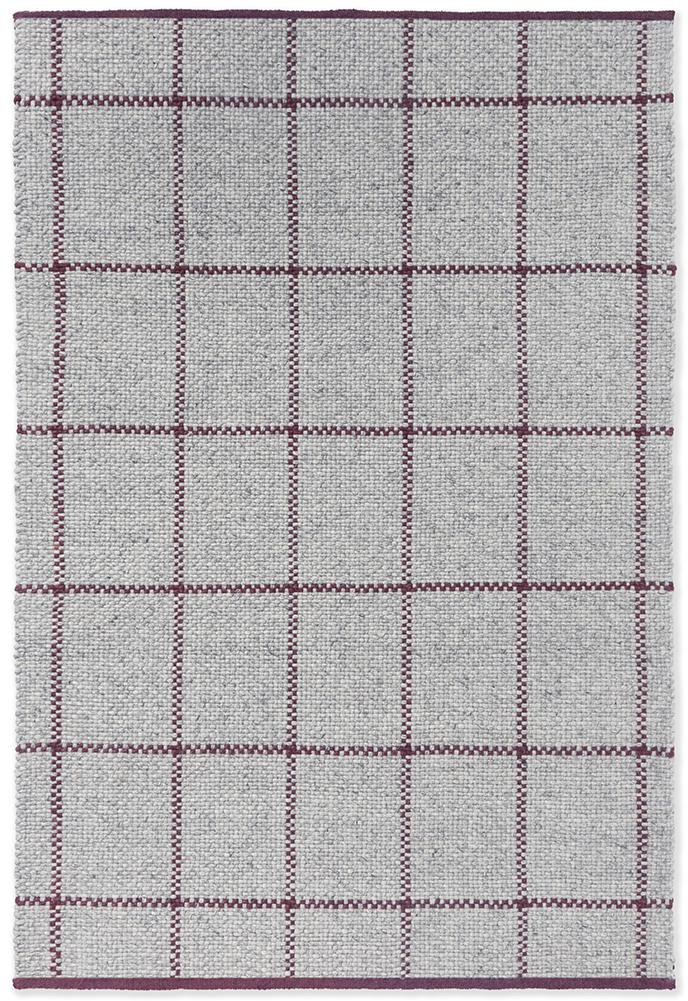 Tapis Artisan Matière Carreaux Cendré/Pierre | Taille: 140 x 200 cm