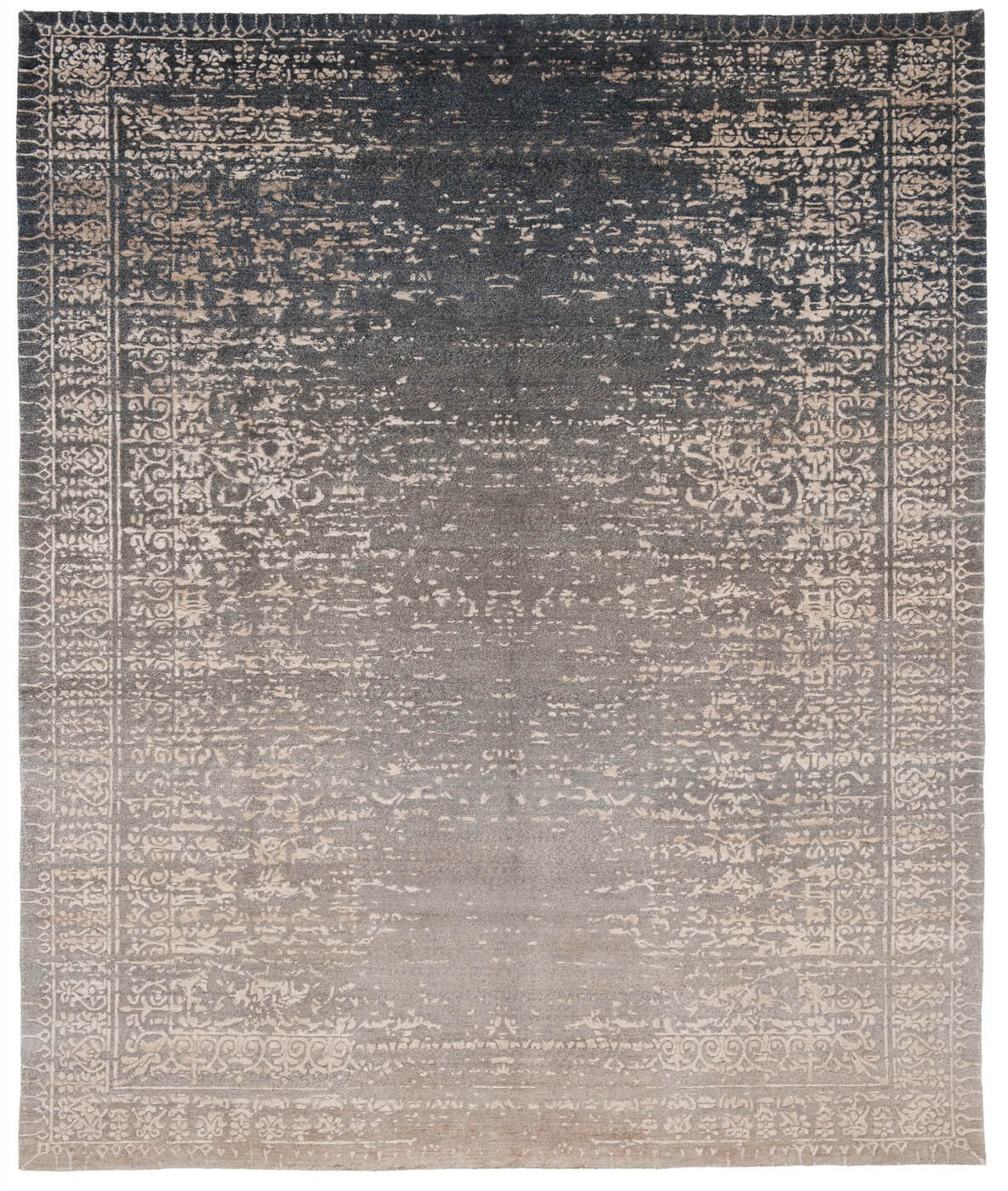 Tapis Ferrara Stomped Inversé Gris Foncé