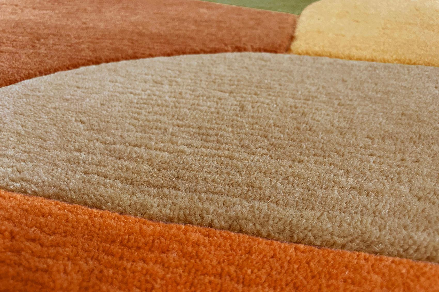 Tapis Blueprint rond | Taille: Ø 350 cm