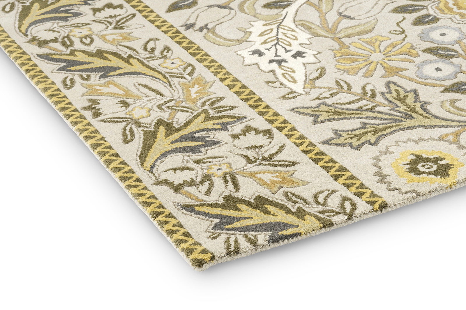 Tapis Wilhelmina Lin / Moutarde