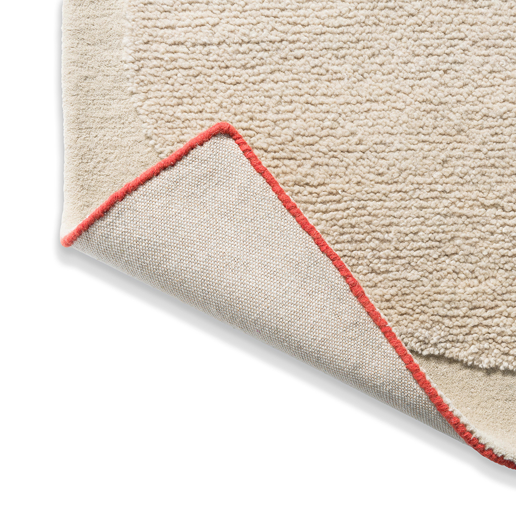 Tapis design en laine Solid Stem Écru 158309