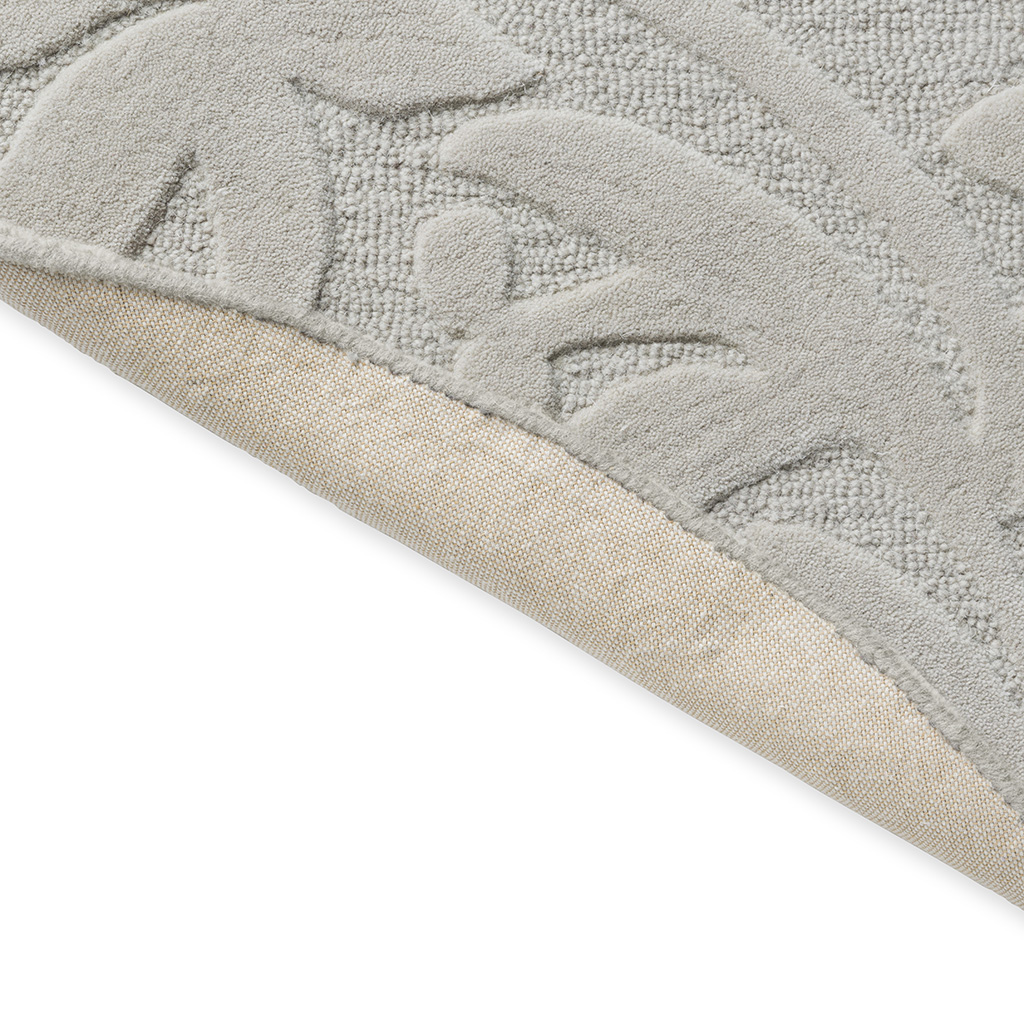 Tapis rond Cleavers Naturel