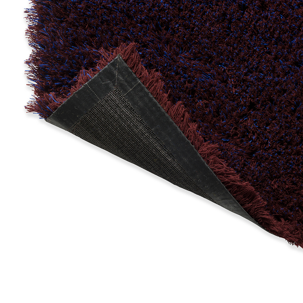 Tapis haut Shade Bleu Électrique / Aubergine