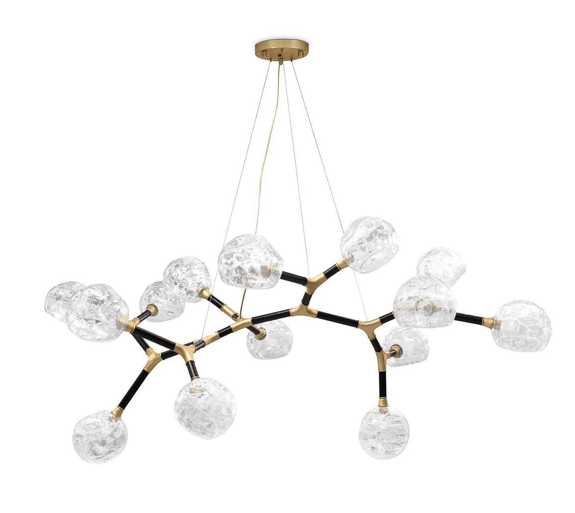 Grande Suspension Irrégulière Multi-Teintes