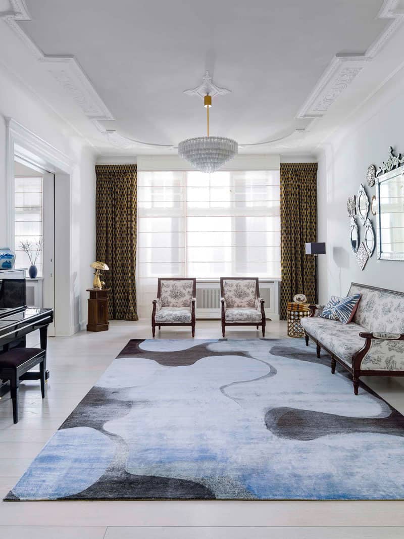 Tapis No. 04 Bleu