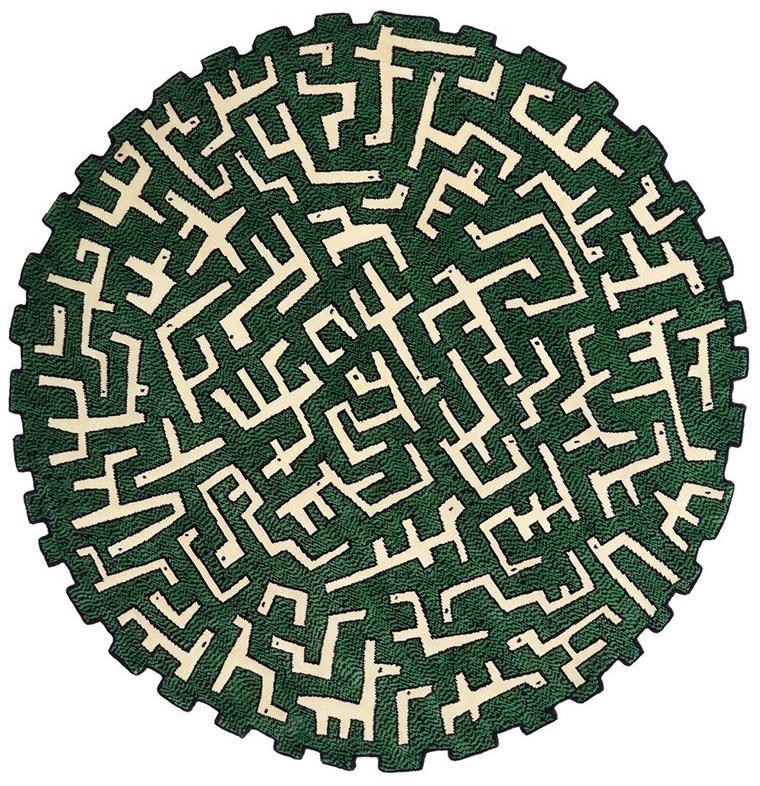 Tapis Ciliophora Vert